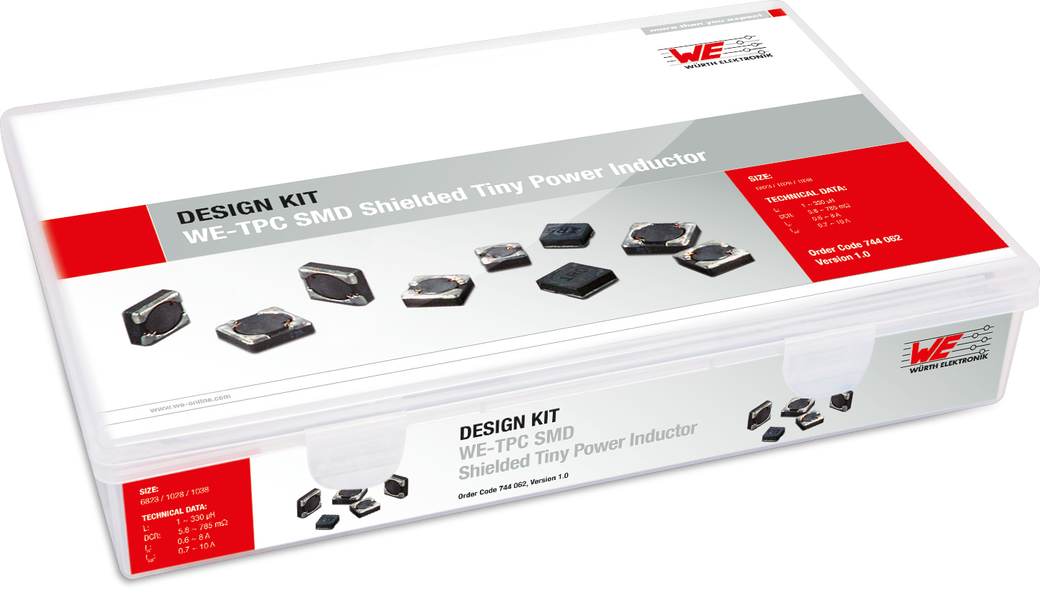 Design Kit WETPC SMTTiny Power Inductors Passive Components Würth